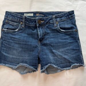 Kut from the Kloth Dark Blue Jean Shorts